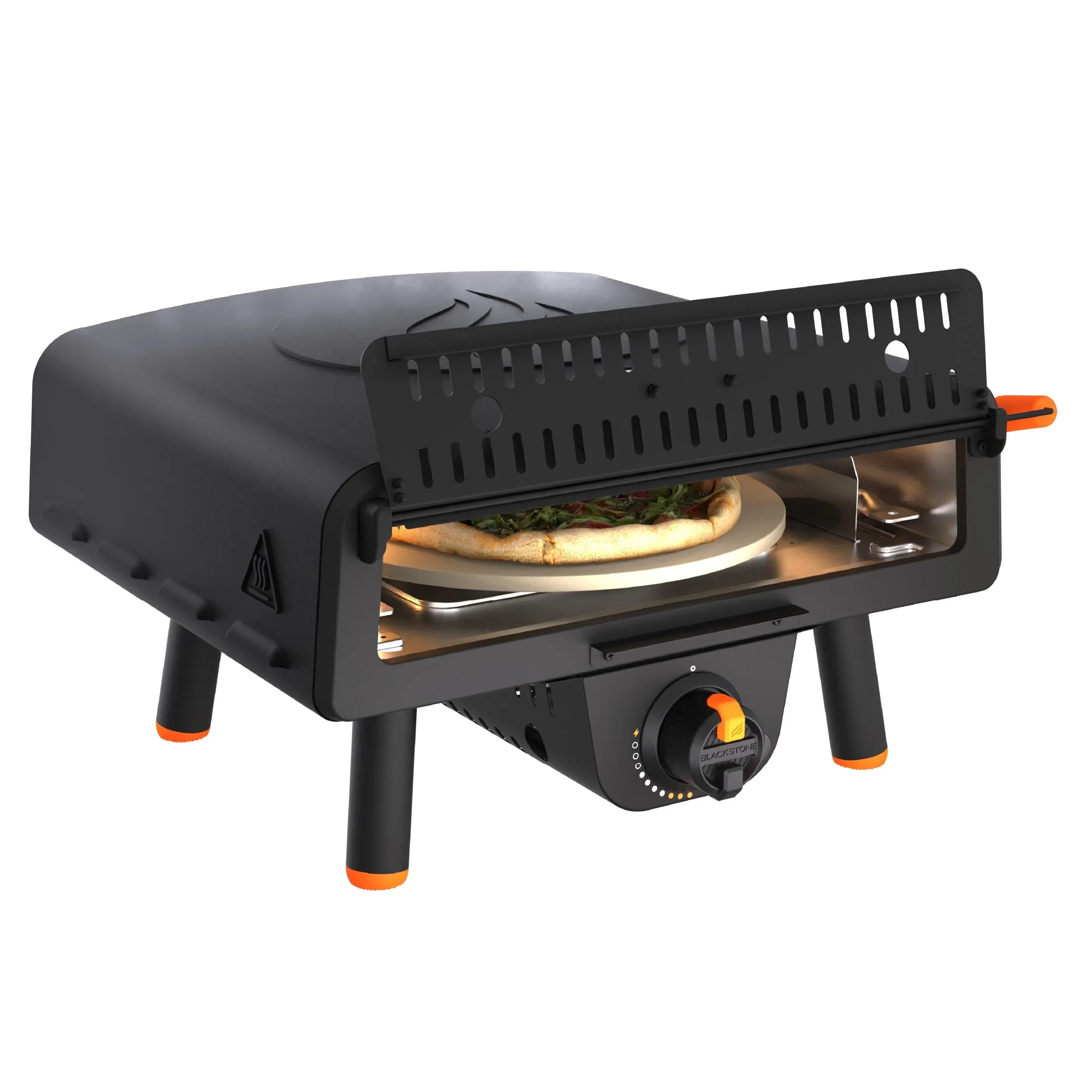 Blackstone Outdoor Tabletop Propane Pizza Oven with 13 Rotating Pizza Stone