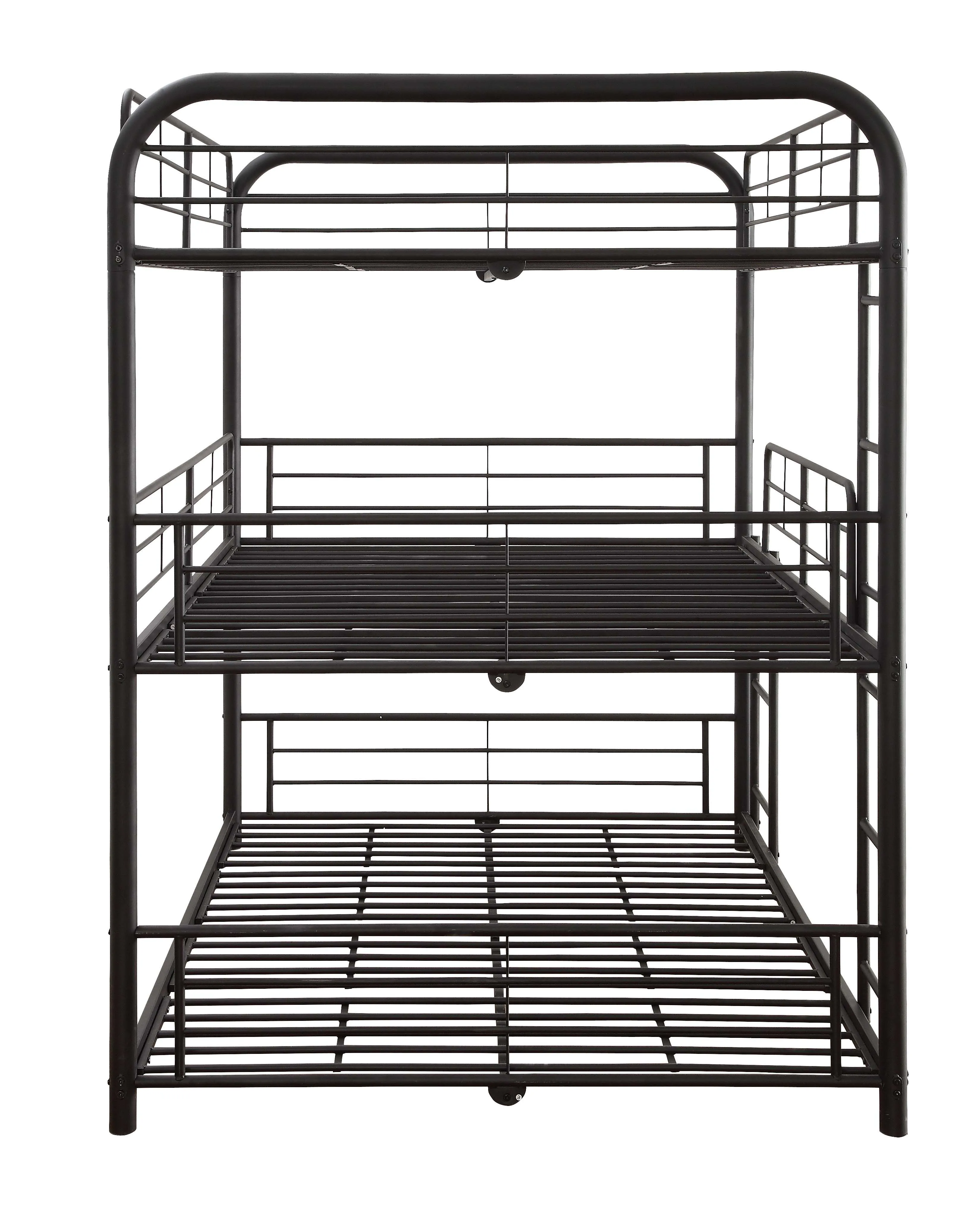 Cairo - Triple Full Bunk Bed - Black by Couch.com