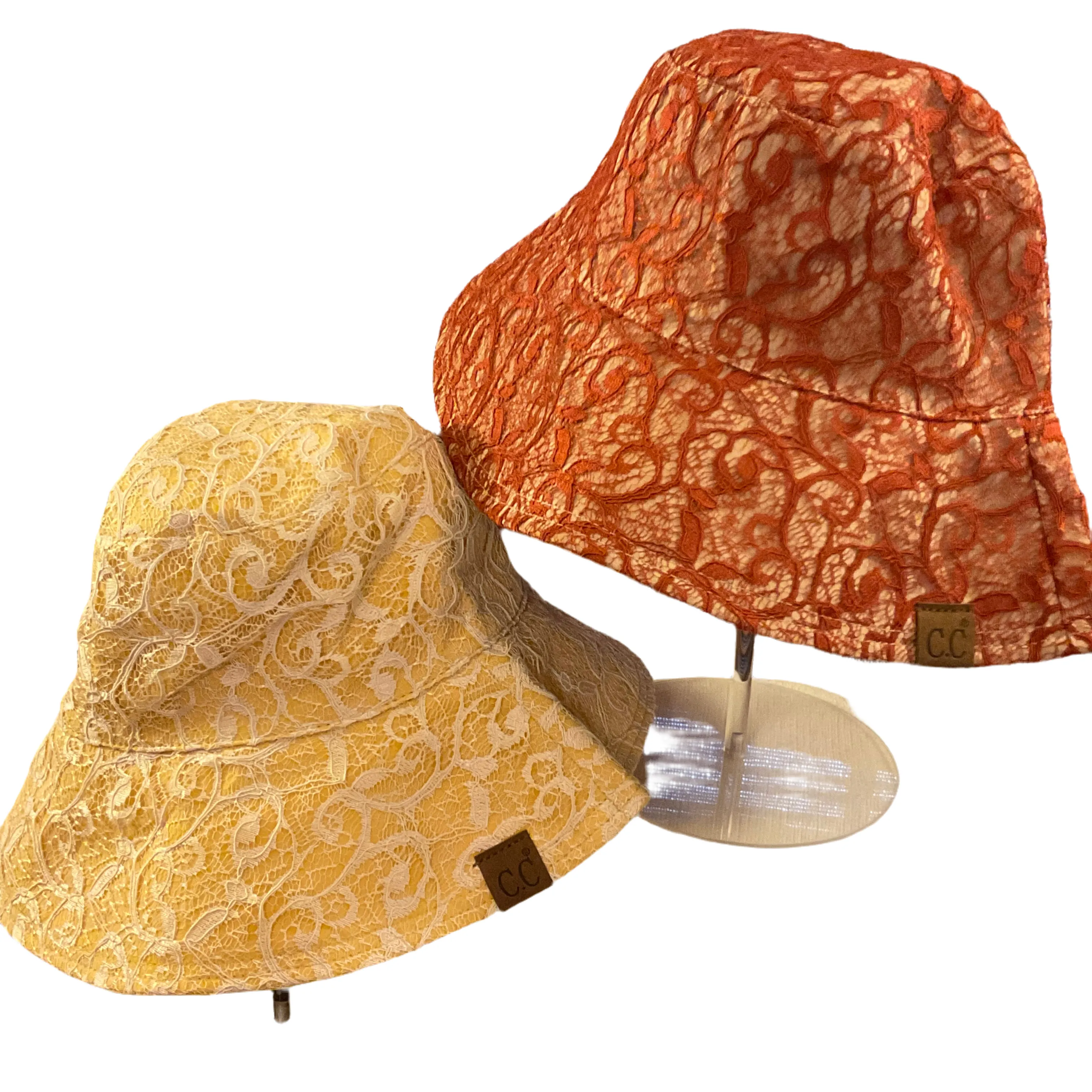 C.C Reversible Cloche Bucket Hat with SPF