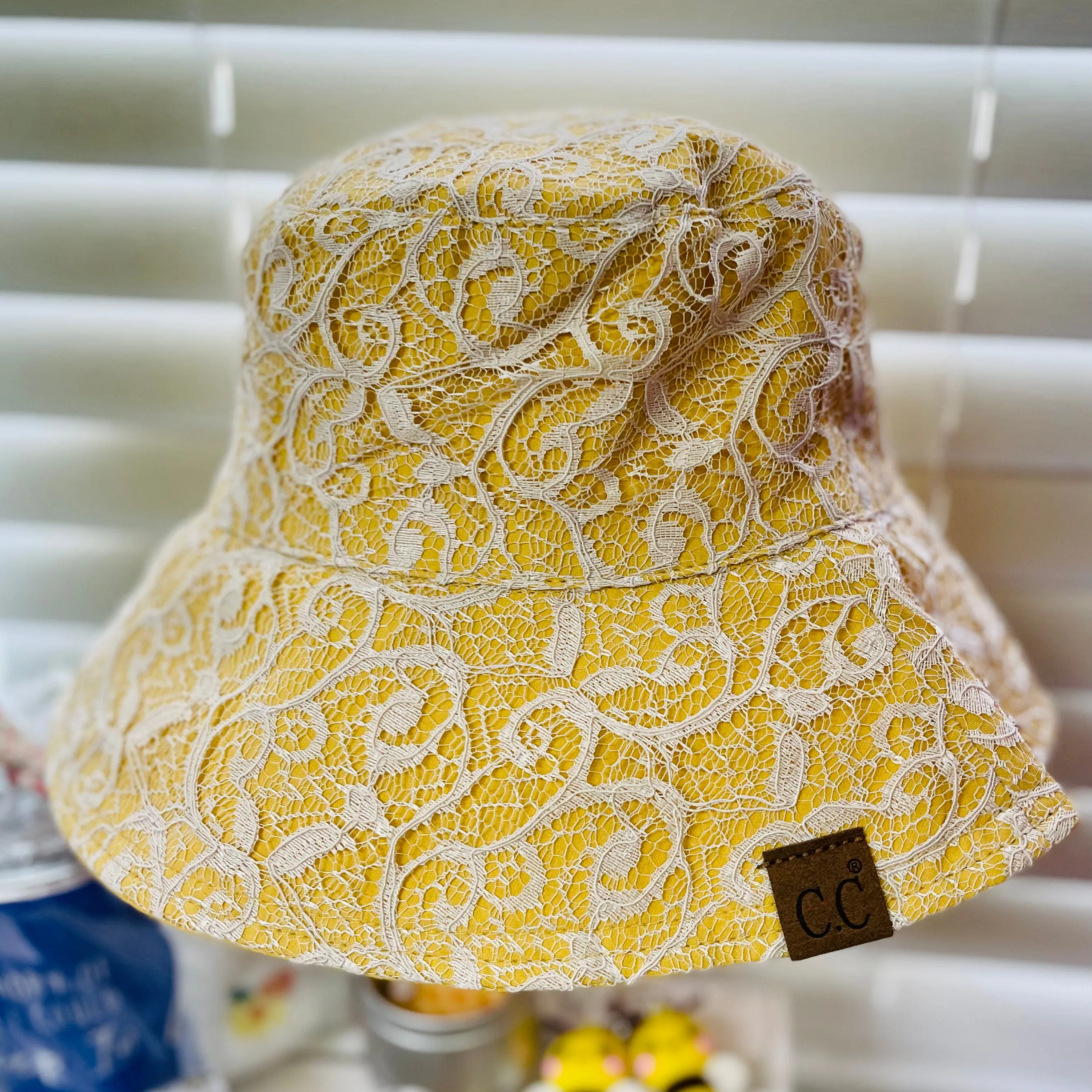 C.C Reversible Cloche Bucket Hat with SPF