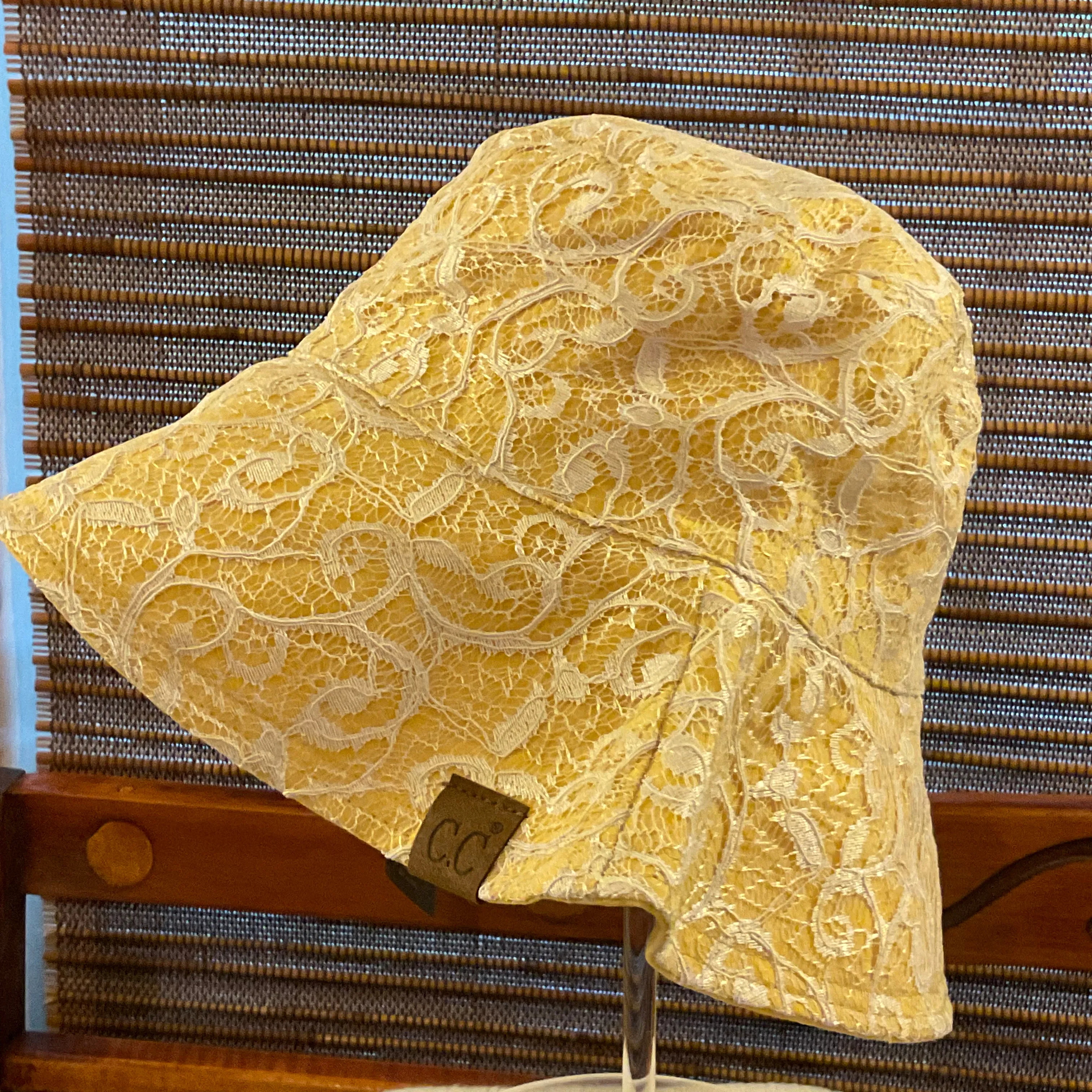C.C Reversible Cloche Bucket Hat with SPF