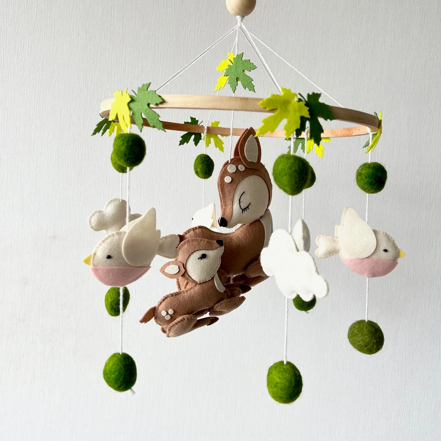 Cot / Crib Mobile - Mommy's Little Fawn