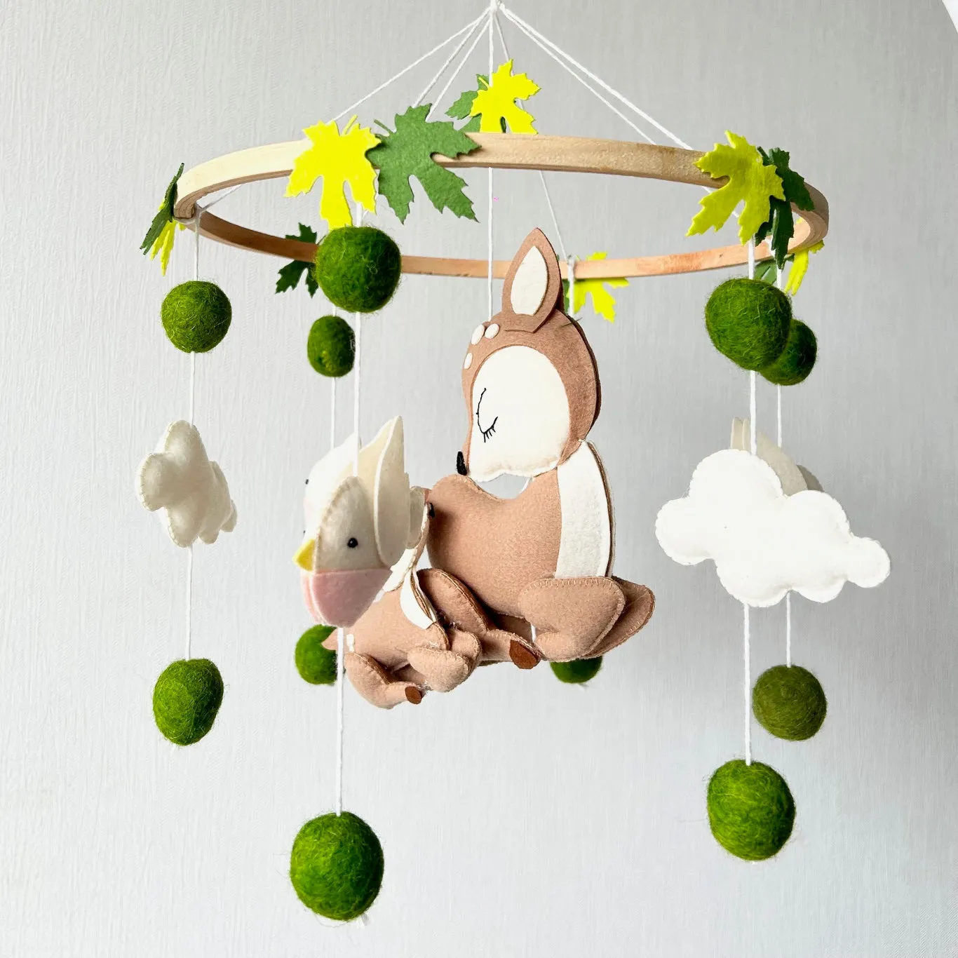 Cot / Crib Mobile - Mommy's Little Fawn