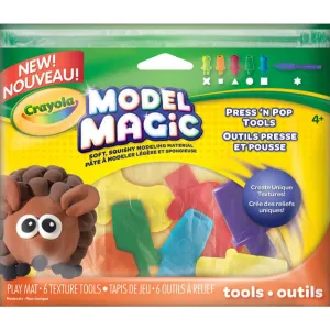 Crayola Model Magic Press 'N Pop Tools 6/Pkg