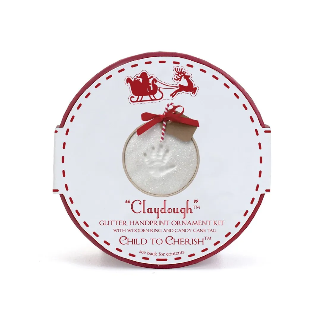 Glitter Handprint Ornament Kit