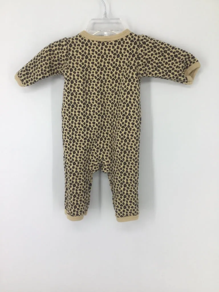 HB Child Size 0-3 Months Tan Outfit - girls