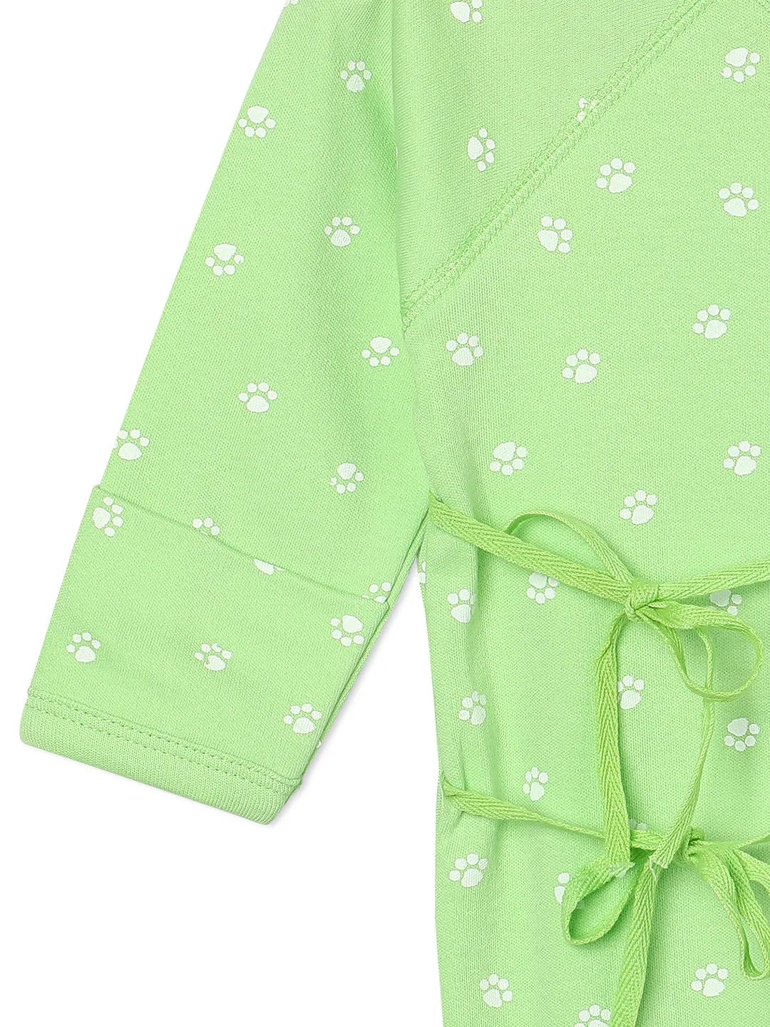 Jabla Infant Romper Combo Of 3: Feline Fighters-Staying Pawsitive-Get On My Level