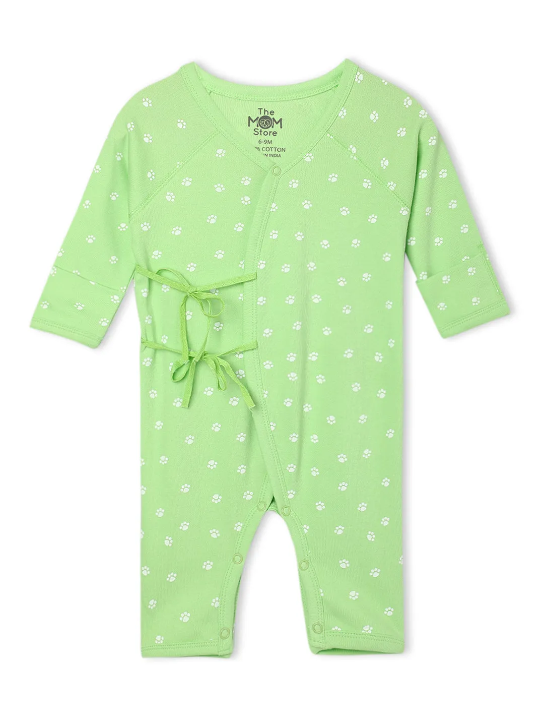 Jabla Infant Romper Combo Of 3: Feline Fighters-Staying Pawsitive-Get On My Level