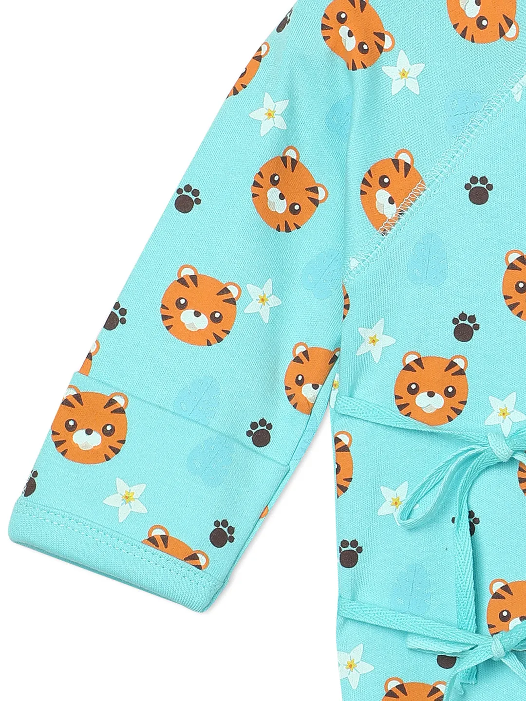Jabla Infant Romper Combo Of 3: Feline Fighters-Staying Pawsitive-Get On My Level