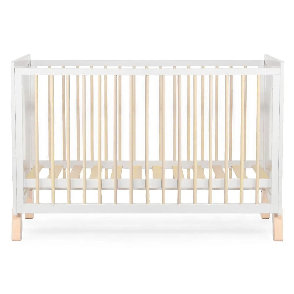 Kinderkraft Nico Wooden Cot White