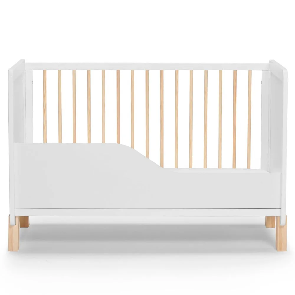 Kinderkraft Nico Wooden Cot White
