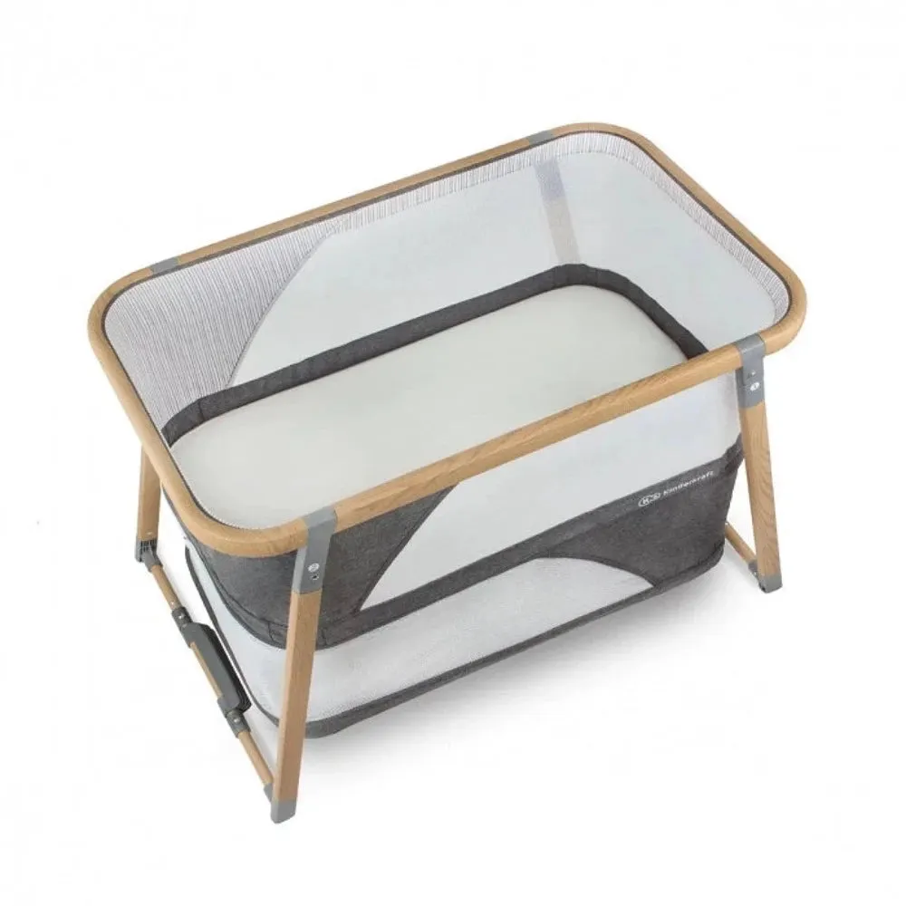 Kinderkraft Sofi Travel Cot With Playpen Function Grey