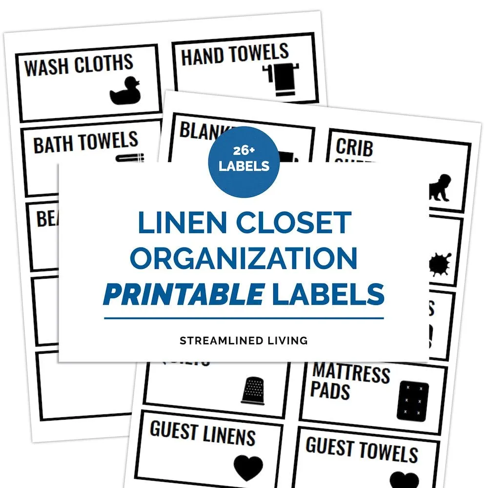 Label All the Things Printable Label Bundle