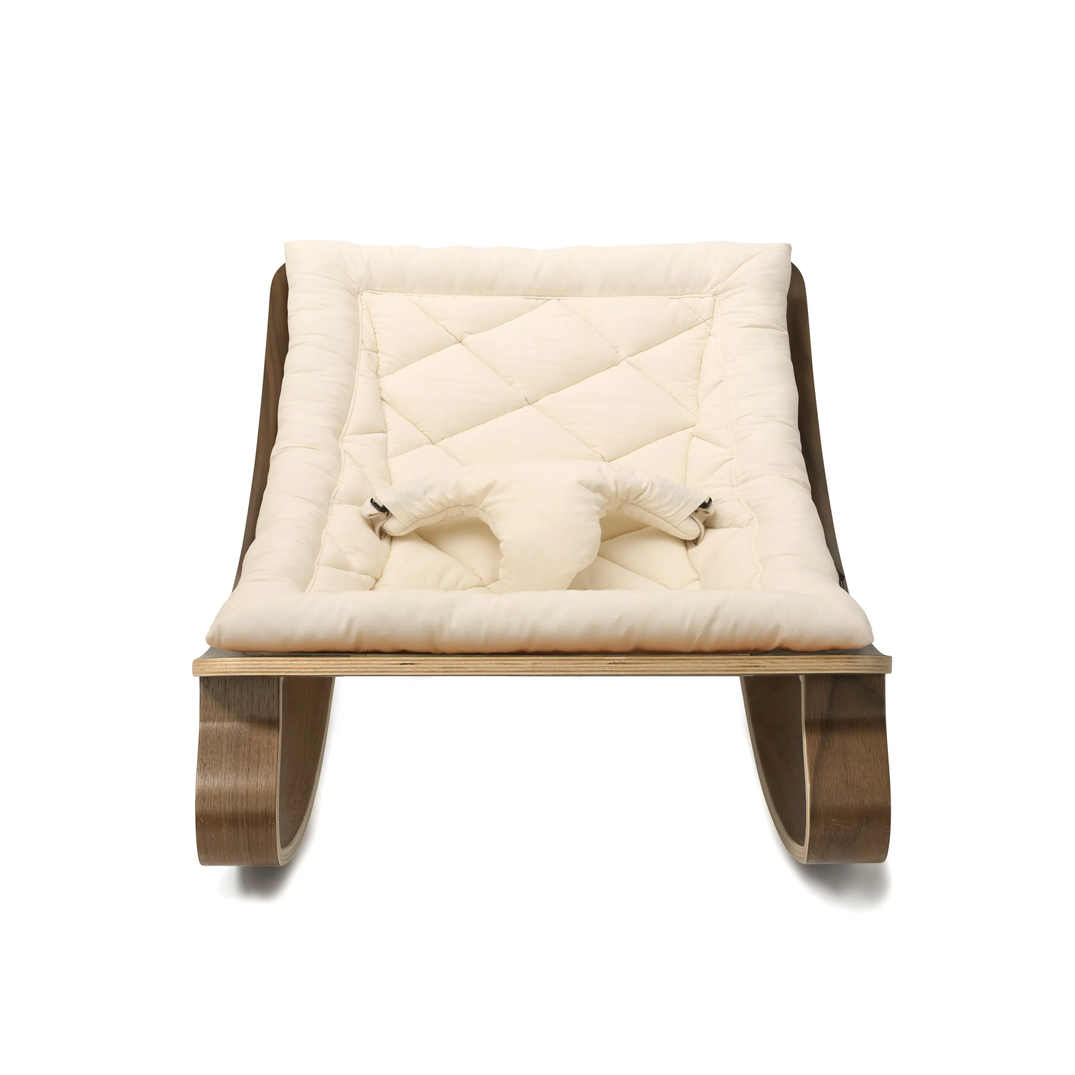 Levo Baby Rocker - Walnut by Charlie Crane