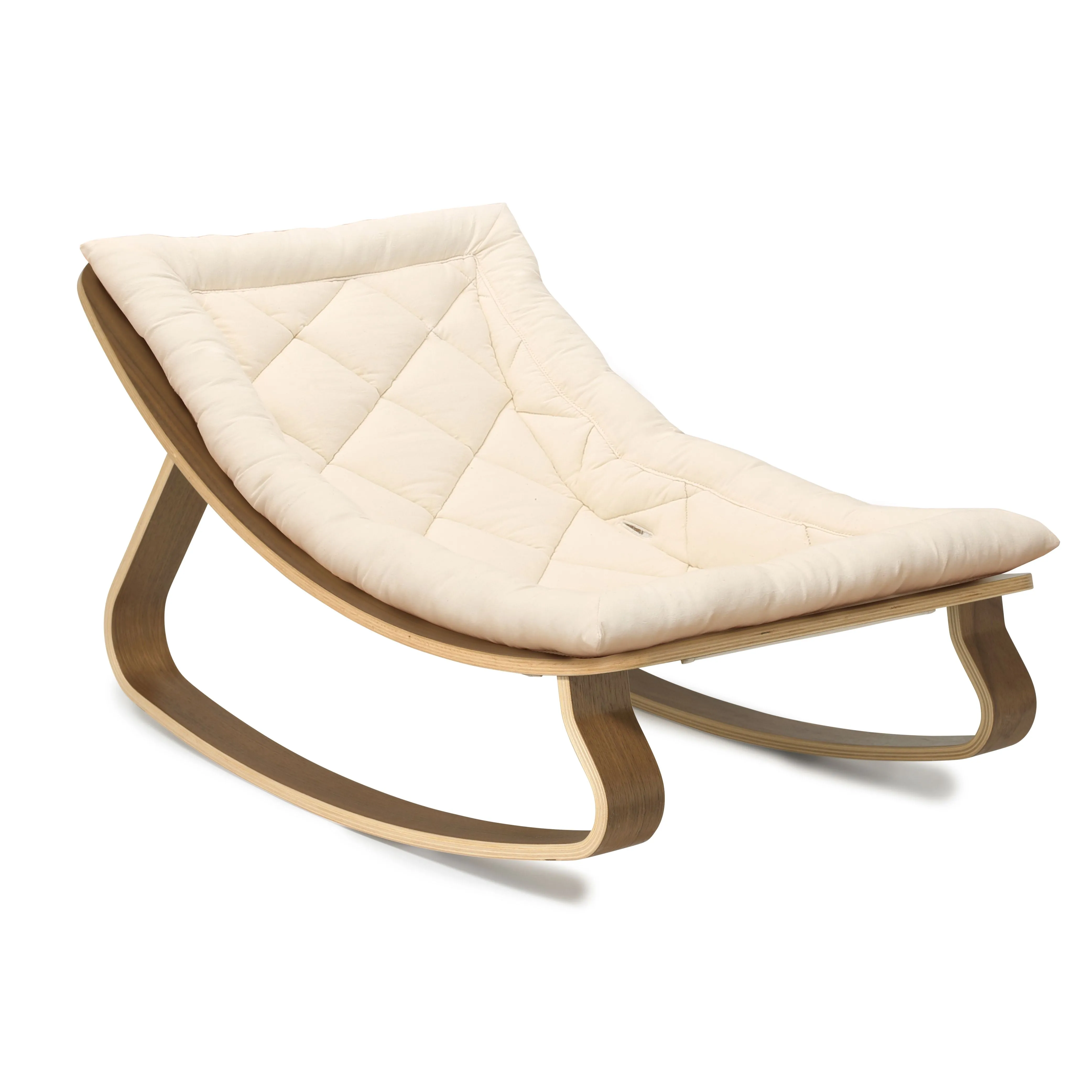 Levo Baby Rocker - Walnut by Charlie Crane