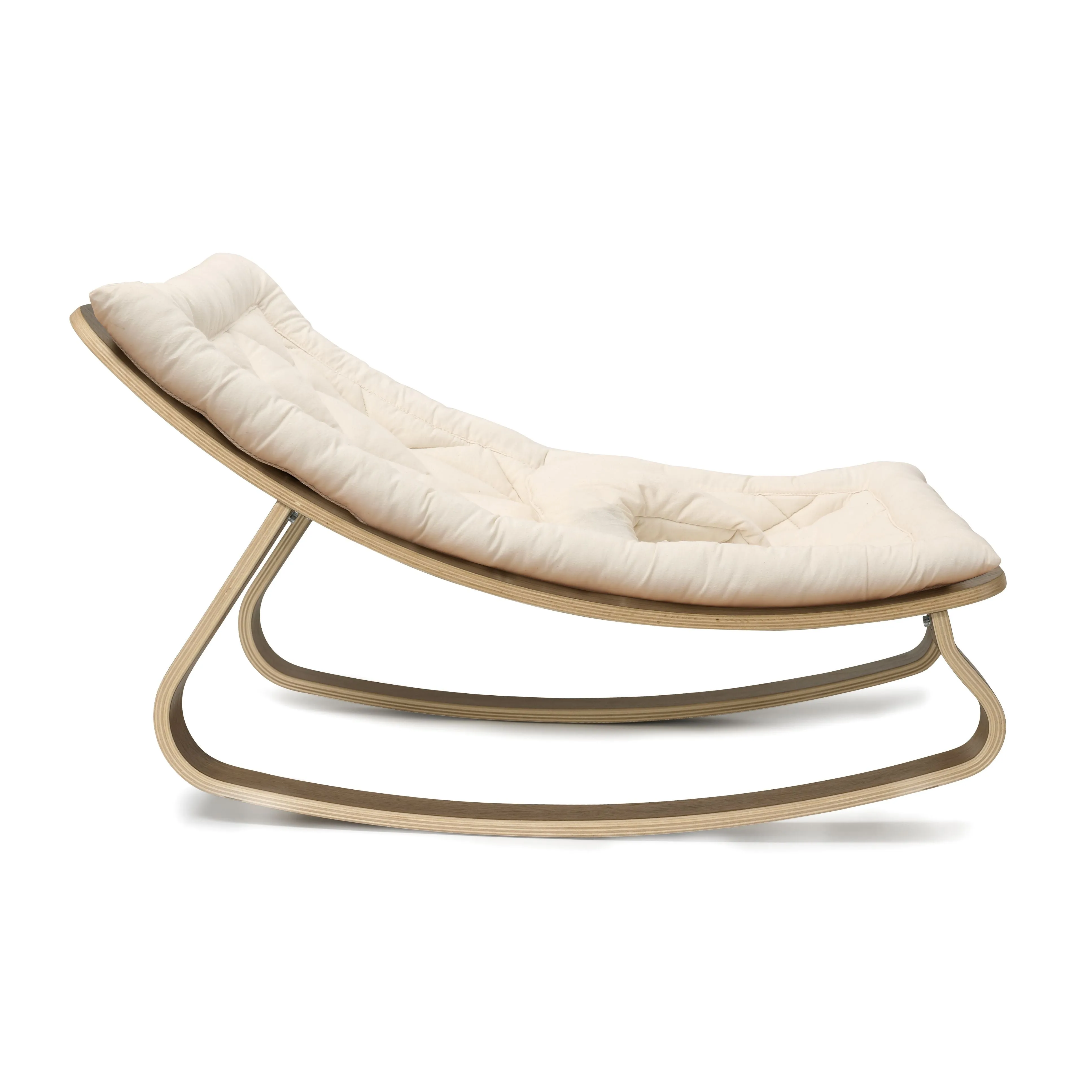Levo Baby Rocker - Walnut by Charlie Crane