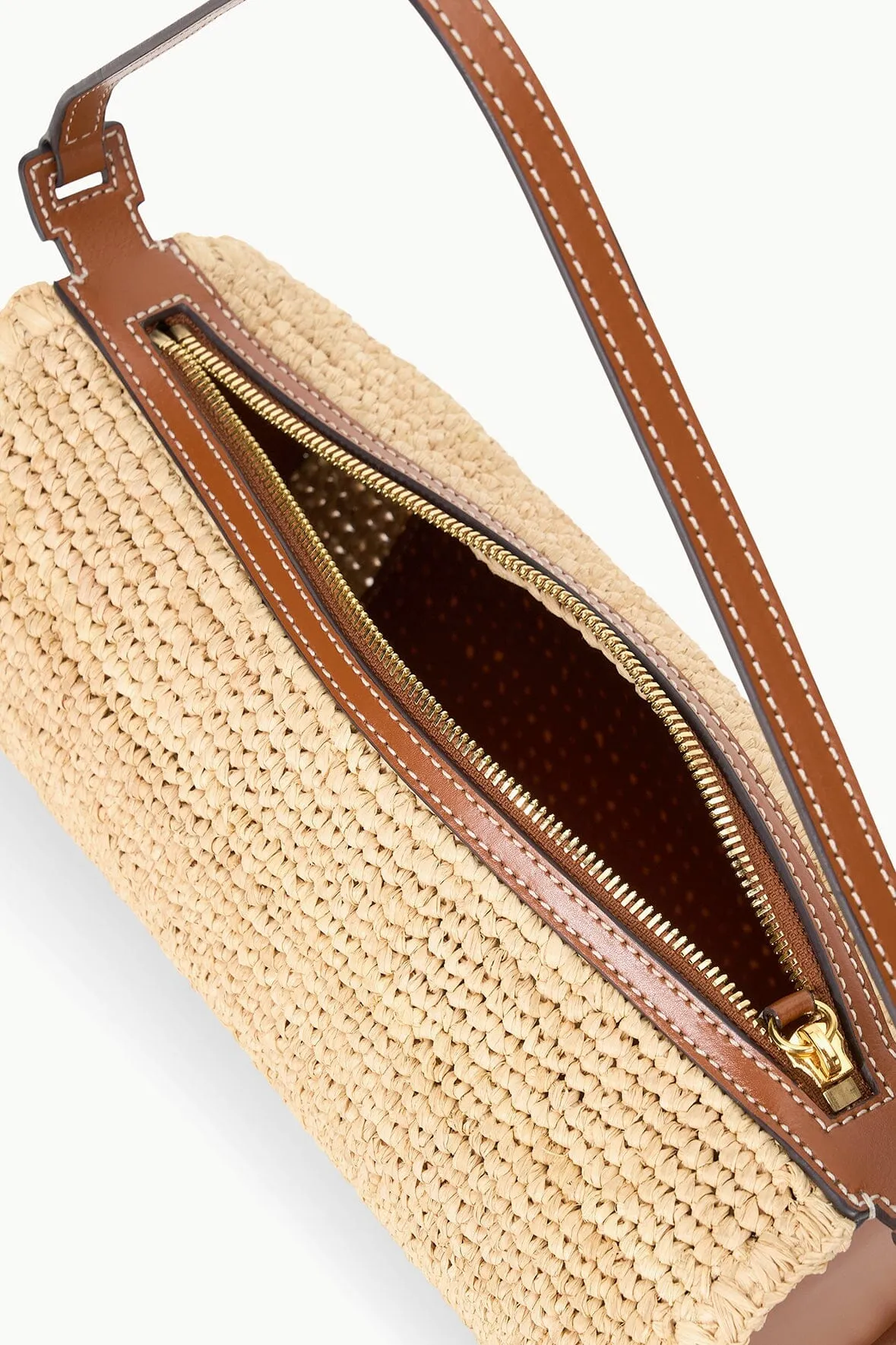 MINI TARU RAFFIA BAG | NATURAL TAN