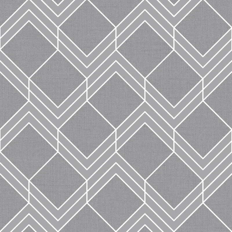 Nest Soft Touch Essentials Duvet Cover Set - Diamond Geo Grey