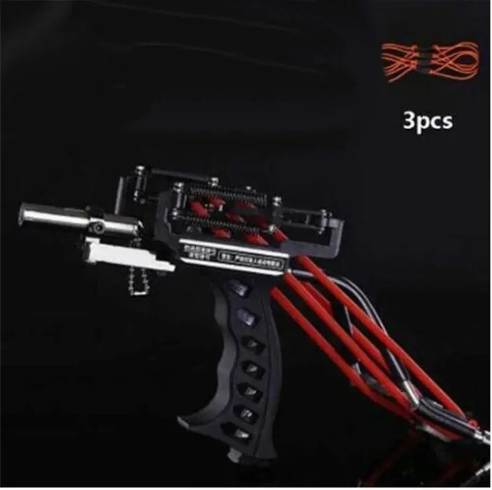 New Elastic Hunting Fishing Slingshot Shooting Catapult Bow Arrow Rest Bow Laser Sling Shot Catapult Crossbow Bolt Shooting Fish