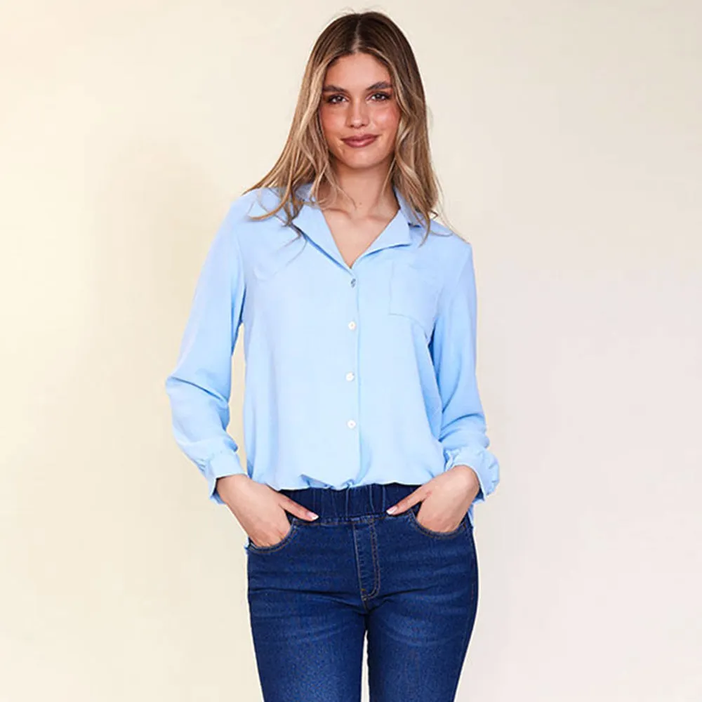 Nikki Shirt (Baby Blue)