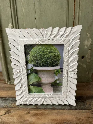*OFFER* White Feather Photo Frame