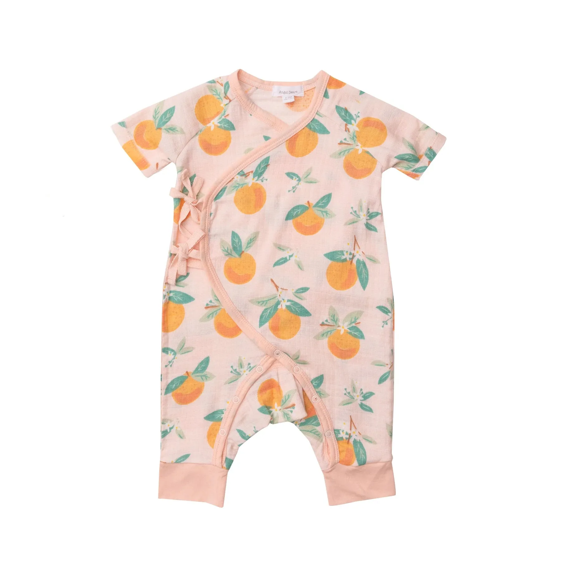 Orange Blossoms Wrap Coverall