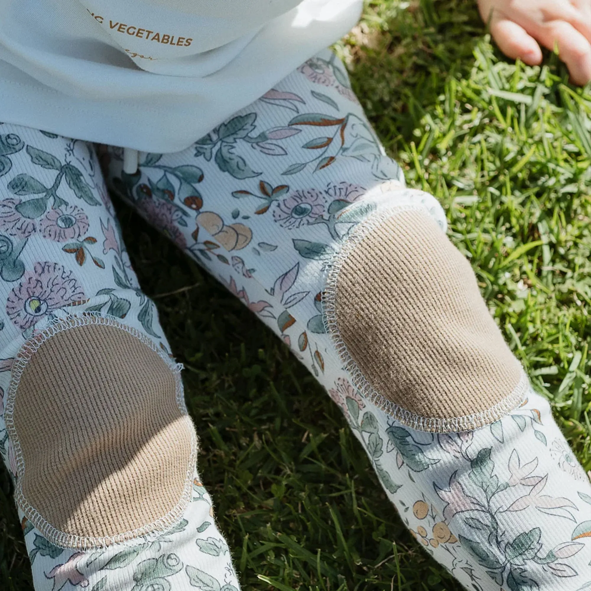 Rib Patch Legging - Native Koala