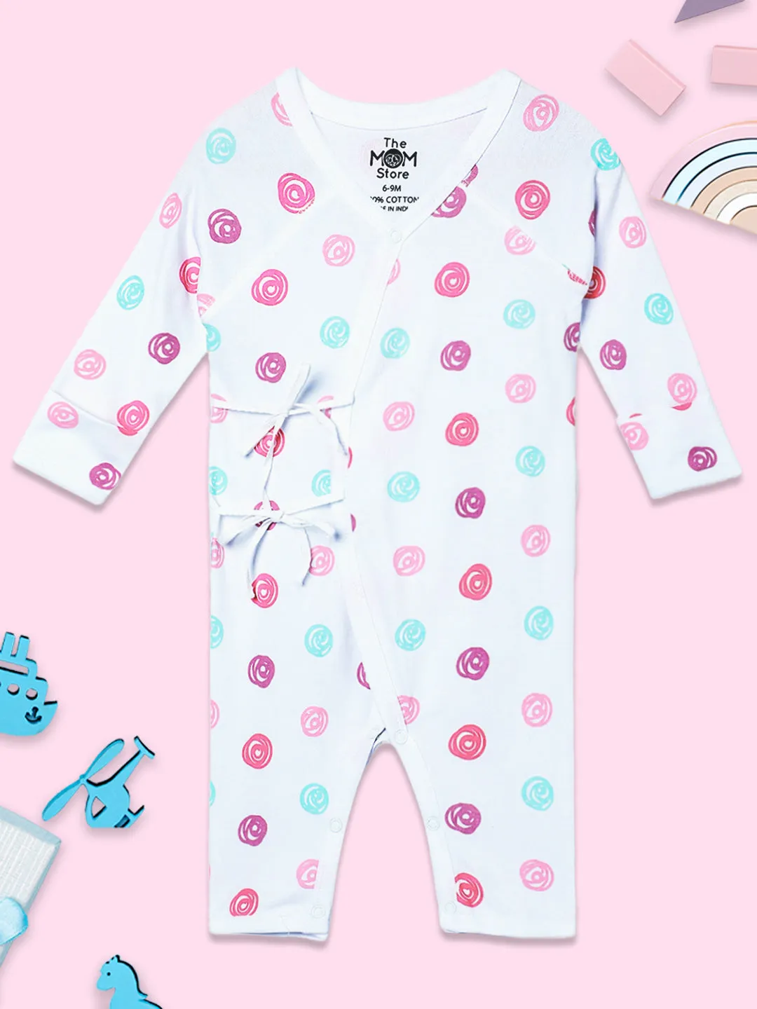 Roses Infant Romper (Jabla Style)