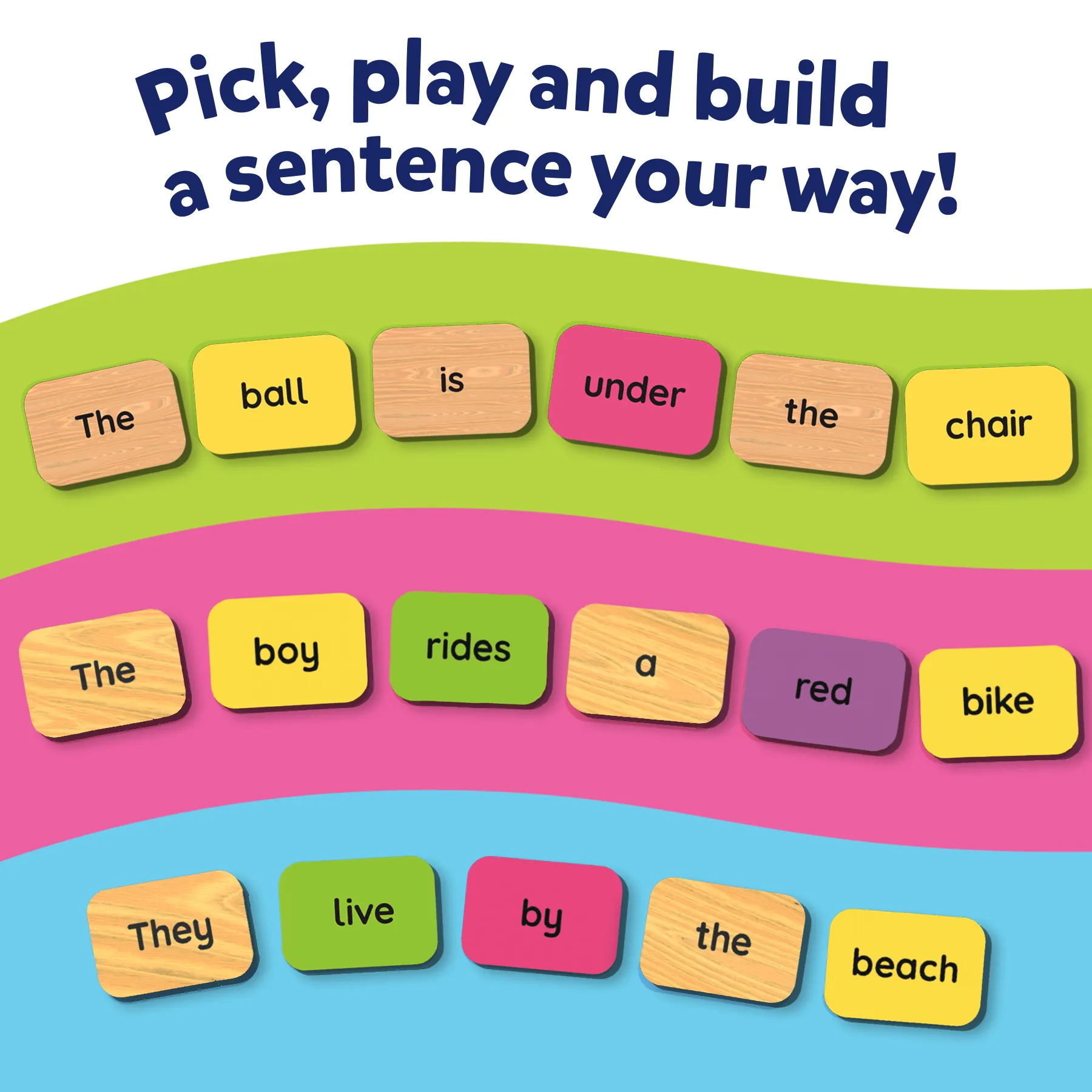 Skillmatics Educational Game - Sentence Search, Fun Learning Toys & Games for Kids, Sentence Building Activity, Creative Word Play, Gifts for Boys & Girls Ages 5, 6, 7, 8