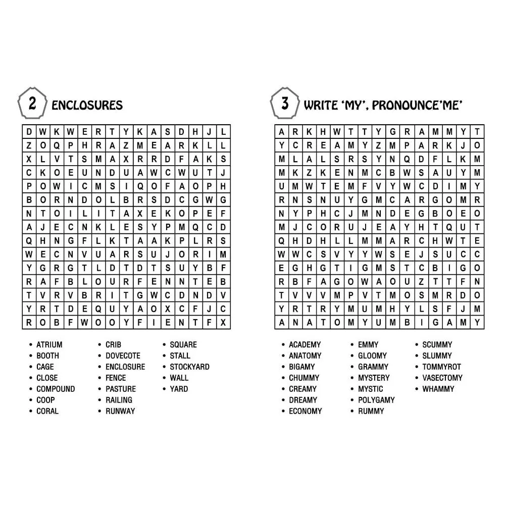 Super Word Search Pack 3 - (4 titles)
