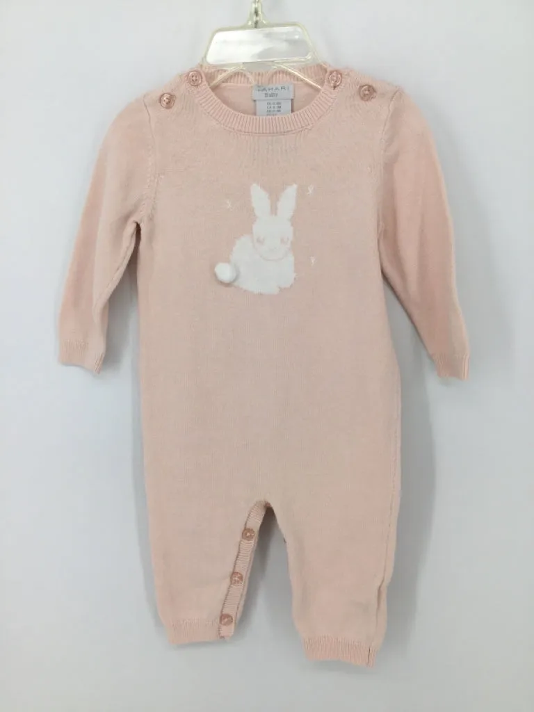 Tahari Child Size 0-3 Months Pink Easter Outfit