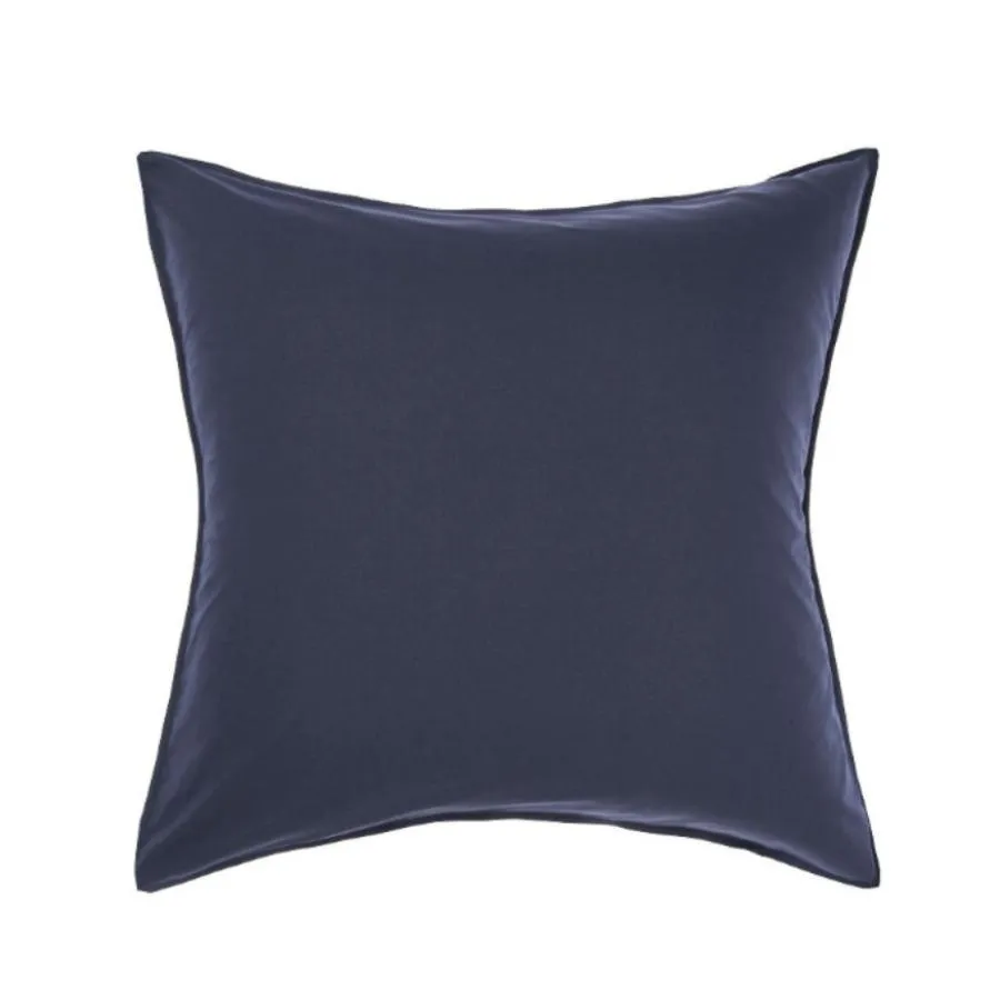 Terra Organic Cotton Midnight European Pillowcase by Linen House