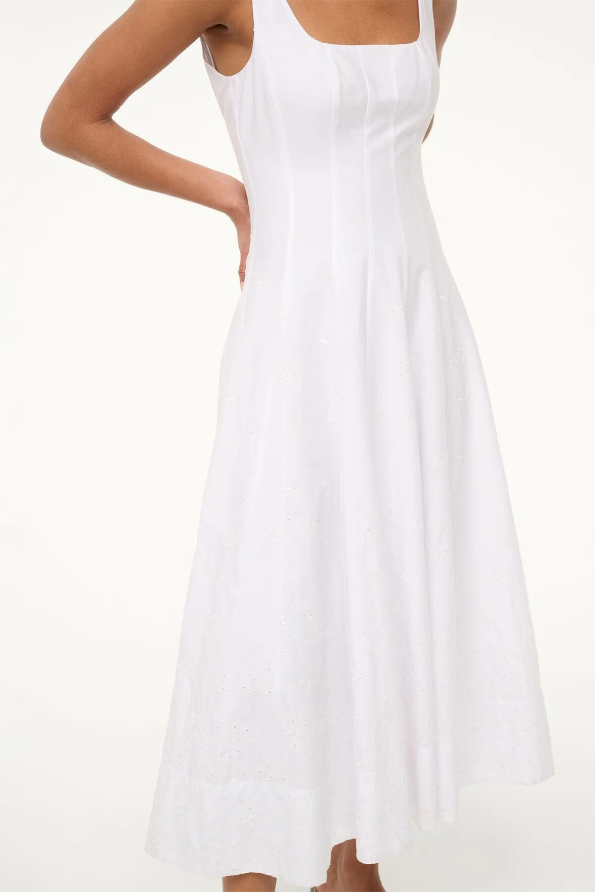 WELLS DRESS | WHITE EMBROIDERY