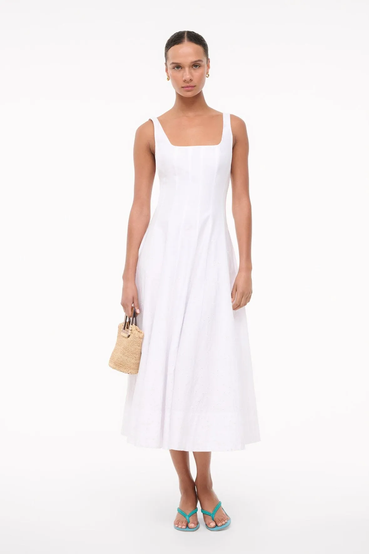 WELLS DRESS | WHITE EMBROIDERY